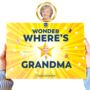 Personalised Grandma Photo Gift Book 'Wonder Where's Grandma?', thumbnail 1 of 10