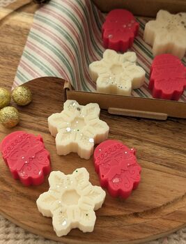 Secret Santa Wax Melt Gift Set For Colleague, 3 of 7