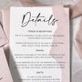 Blush Pink Wedding Invitation, thumbnail 5 of 10