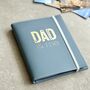 Recycled Leather Dad And Me Photo Album, thumbnail 1 of 5