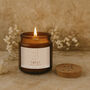 Brown Jar Candle • 'Virgo” • Scented Jar Candle • Special Gift • Star Sign Zodiac Candle • Gift For Her • Gift For Him • Gift Box, thumbnail 1 of 2