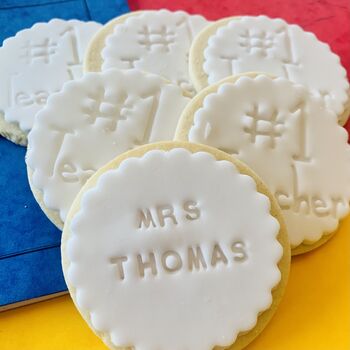 Thank You Teacher No.One Teacher End Of Term Biscuits, 5 of 10