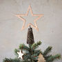 Wooden Star Tree Topper, thumbnail 1 of 1