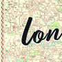 Londoner | 1947 Limited Edition Map Screen Print, thumbnail 4 of 4