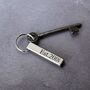 Iron Key Ring For 6th Anniversary Tally Mark, thumbnail 2 of 12