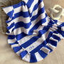 Personalised Pure Cashmere Frill Baby Blanket, thumbnail 3 of 8