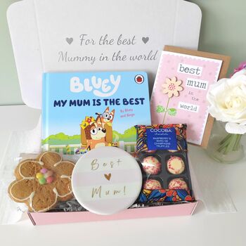 Mummy Bluey Gift Set Best Mum Birthday, 2 of 8