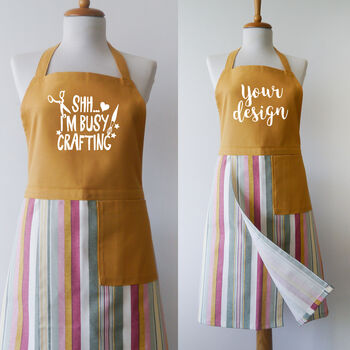 Personalised Quality Cotton Apron, Anniversary Gift, 3 of 9