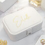 Personalised White Glitter Jewellery Case, thumbnail 1 of 7