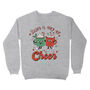Have A Cup Of Cheer Retro Christmas Jumper Womens, thumbnail 2 of 2