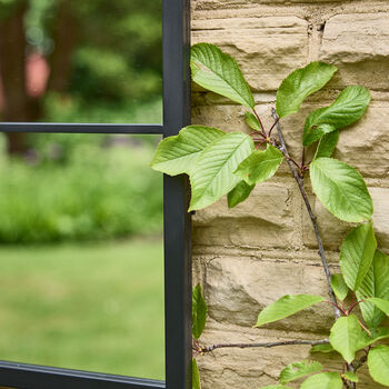 Vintage Square Window Wall Mirror, 5 of 6