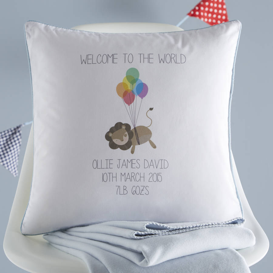 personalised cushion