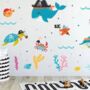 Under The Sea Children’s Sea Creatures Decal Stickers, thumbnail 2 of 5