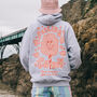 Feeling Candy Men's Staycation Slogan Hoodie, thumbnail 1 of 4