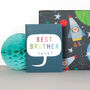 Mini Best Brother Card, thumbnail 3 of 5