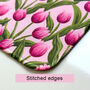 Tulips Desk Mat, thumbnail 2 of 5