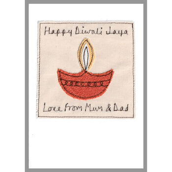 Personalised Diwali Card For Him Or Her, 3 of 5