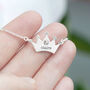 Personalised Kids Princess Crown Necklace, thumbnail 9 of 12