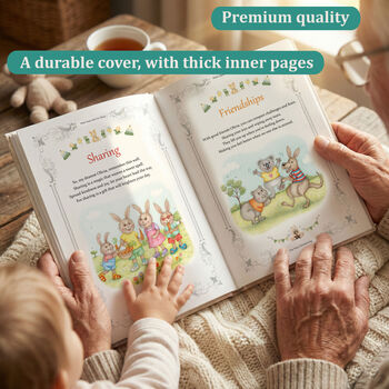 Christening Gift Personalised Book Words Of Wisdom, 6 of 12