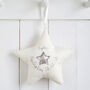 Personalised Embroidered Hanging Star Gift, thumbnail 10 of 11