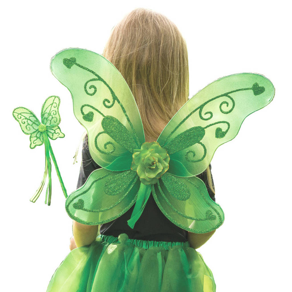 Green Sparkle Fairy Set By Time To Dress Up