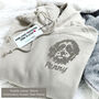 Personalised Embroidered Dog Hoodie, thumbnail 3 of 12