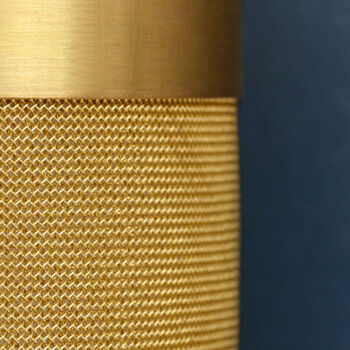 Loom Table Lamp In Brushed Brass, 2 of 2