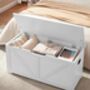 Storage Chest And Blanket Box With Safety Hinges, thumbnail 3 of 11