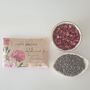 Handmade Lavender Sachet With French Postcard Rose Print Design, Thoughtful Birthday Gift For Friends, thumbnail 5 of 9