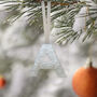 Initial Christmas Tree Decoration, thumbnail 1 of 2