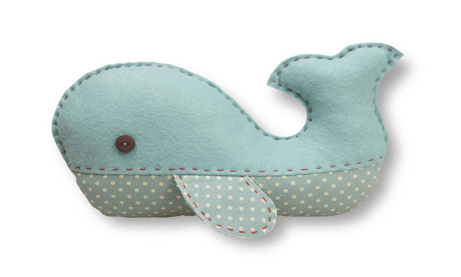 Wigsby Whale Sewing Kit By Clara