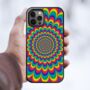 Psychedelic Trippy iPhone Case, thumbnail 2 of 5