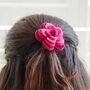 Felt Four Flower Hair Band, thumbnail 3 of 6