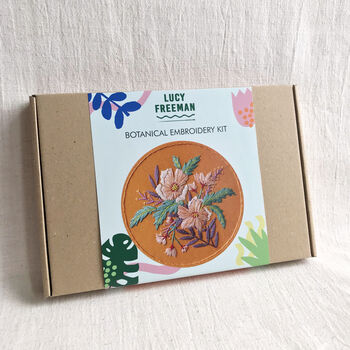 Spring Blossom Floral Embroidery Kit, 6 of 8