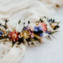Ziggy Pastel Bridal Dried Flower Wedding Headpiece, thumbnail 6 of 6