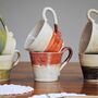 Handmade Cream And Terracotta Mug, thumbnail 3 of 7