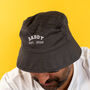 Personalised Dad Father Daddy Est. Year Bucket Hat, thumbnail 1 of 3
