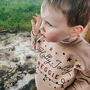 Holly Jolly Personalised Children's Christmas Jumper, thumbnail 2 of 9
