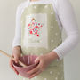 Handmade Personalised Embroidered Apron, thumbnail 6 of 12