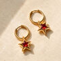 Star Hoop Earrings, thumbnail 2 of 2