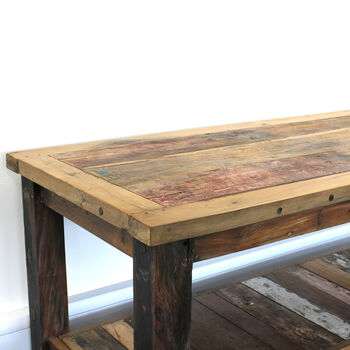 Recycled Teakwood Dinning Table, 3 of 5