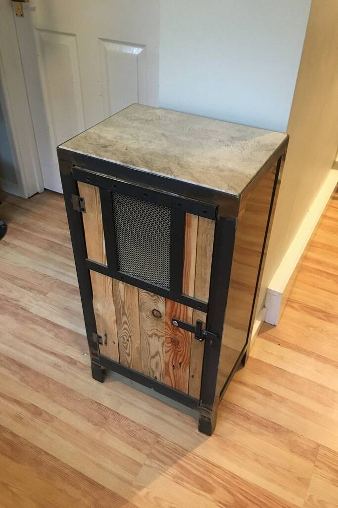 Handcrafted Reclaimed Wood Cabinet, 1 of 7