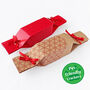 Six Reusable Eco Crackers 'Red/Kraft' Design, thumbnail 2 of 8