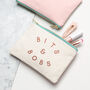 'Bits And Bobs' Little Pouch Makeup Bag, thumbnail 3 of 5