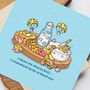 Cute Cheese Greetings Card, thumbnail 4 of 7