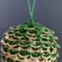 Christmas Tree Bauble Decoration Hand Made Ring Pulls, thumbnail 10 of 12