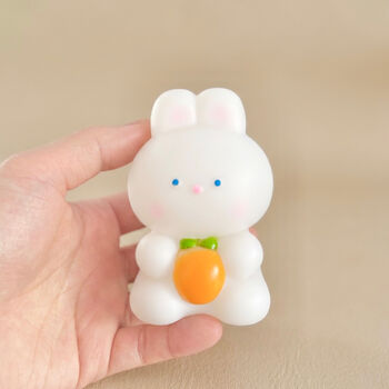 Bunny Rabbit Night Light And Nursery Lamp, 3 of 10