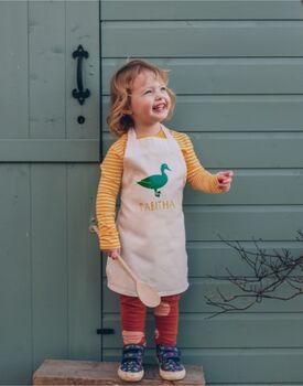 Personalised Kids Duck Apron, 6 of 8