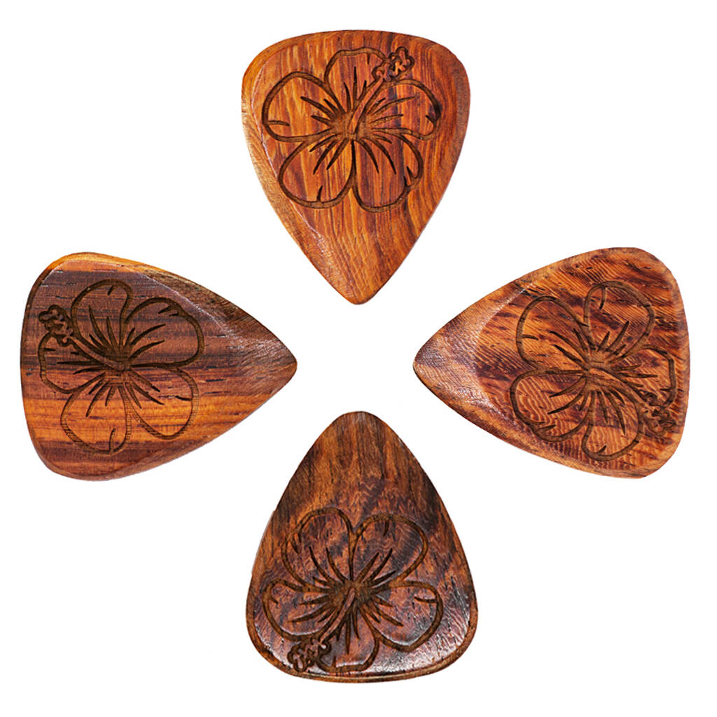 Christmas Tin + Eight Luxury Acoustic Guitar Picks By Timber Tones
