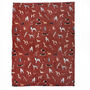 The Park Spice Soft Fleece Throw With Sherpa Backing 41021030, thumbnail 4 of 4